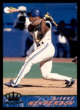 1994 Pacific Crown Collection #643 Rickey Henderson Toronto Blue Jays