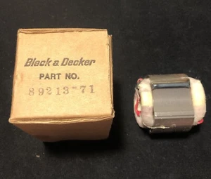 Vintage Black & Decker Elektrowerkzeug Elektromotor Teilenr. 89213-71 USA 🇺🇸 NOS - Bild 1 von 6