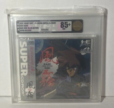 Kaze Kiri Ninja Action PC Engine Super CD-Rom Naxat VGA 85+ SEALED - Image 1 of 2