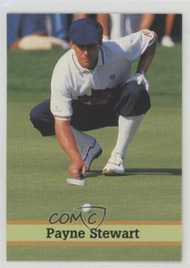 1993 Fax Pax Famous Golfers Payne Stewart #3