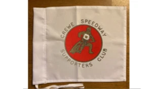 Crewe Speedway Supporters Flag Retro - Picture 1 of 1