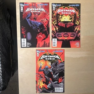 Batman und Robin Ausgaben #1. 2 & 3 (2011 - DC Comics ) Die neuen 52 - NM - Bild 1 von 4