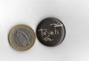 TOYAH WILCOX Original Vintage 1970's Button Pin Badge - Bild 1 von 2