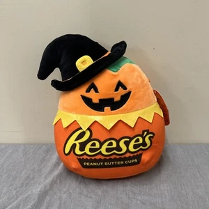 NWT Squishmallow 8” Paige The Pumpkin Reese’s Chocolate 2021 Halloween Edition - Picture 1 of 10