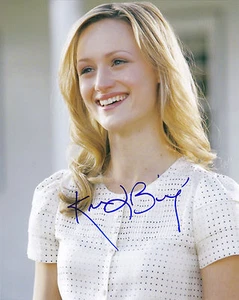 Exfoliantes con autógrafo de Kerry Bishé - Autógrafo de Sexo escolar de medicina y la ciudad - Imagen 1 de 1