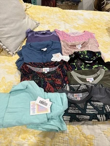 Lularoe Lote XS Carly, Randy, Maxi, Irma 9 Piezas Varios Nuevo Con Etiquetas - Imagen 1 de 7