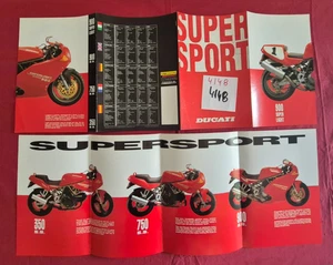 N°4148 / DUCATI SUPER SPORT 900 SS 750 SS - 350 SS / dépliant en 5 langues - Imagen 1 de 1