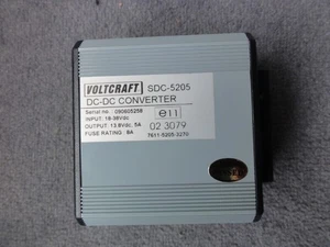 DC-DC Converter (24V 12V) Modell SDC-5205 Voltcraft Maas - Bild 1 von 2