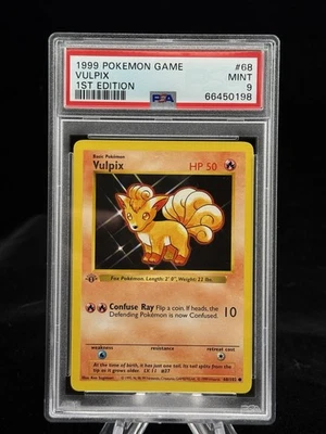 Vulpix #68 1st Edition Base Set 1999 Pokémon Game PSA 9 🔥 - Image 1 of 3
