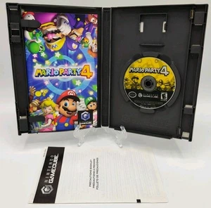 Mario Party 4 - (GameCube, 2002) *CIB* VGC* Tested* Black Label* FREE SHIPPING! - Picture 1 of 21