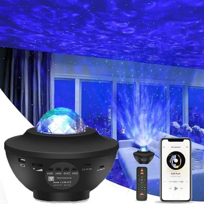 LED Sternenhimmel Projektor Galaxy Sternenlicht Stern Projektor Kinder Nachtlich - Bild 1 von 4