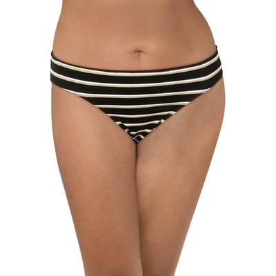 Lauren Ralph Lauren Dylan Rayas Anillo Frontal Hipster Parte Inferior Negro Talla 6 Foto 1 de 2