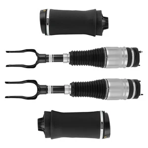 4X Front Rear Air Shock Strut Spring Bag For Jeep Grand Cherokee WK WK2 11-15 - Picture 1 of 14