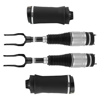 4X Front Rear Air Shock Strut Spring Bag For Jeep Grand Cherokee WK WK2 11-15 - Image 1 of 4