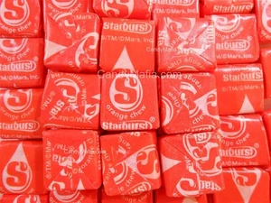 Caramelle sfuse Starburst arancione Starburst 2 libbre arancia Starburst caramelle fresche sfuse - Foto 1 di 1