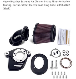Breather Extreme Air Cleaner Intake Filter Touring, Softail, Road Glide 18-22 - Picture 1 of 10