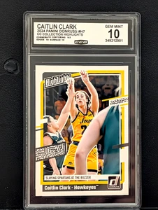 WNBA 2024 CATLIN CLARK COLLECTION  HIGHLIGHTS #H7 CCG 10 - Picture 1 of 1