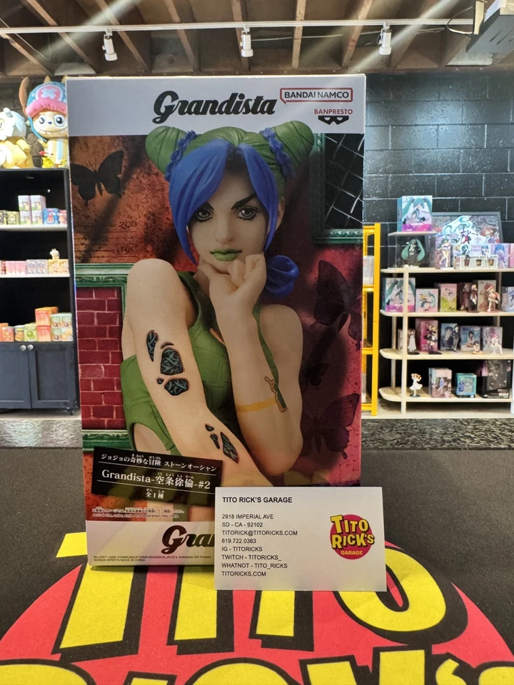 Figura Oficial JOLYNE CUJOH #2 Jojo's Bizarre Adventure Grandista Banpresto Foto 1 de 1