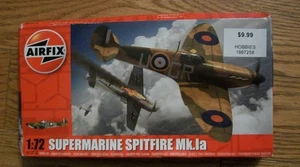 1:72 PLASTIC MODEL KIT of a SUPERMARINE SPITFIRE Mk.la by AIRFIX - Picture 1 of 1
