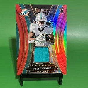 2024 Panini Select - Draft Selection Memorabilia Jaylen Wright #DSM-JWT Red... - Bild 1 von 4