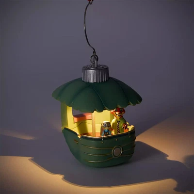 Judy Hopps y Nick Wilde Góndola Iluminada Living Magic Ornamento Zootopia Nuevo en Caja Foto 1 de 4