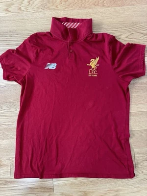 New Balance Liverpool FC 2017-2018 Media Polo Size Large Red - Image 1 of 4