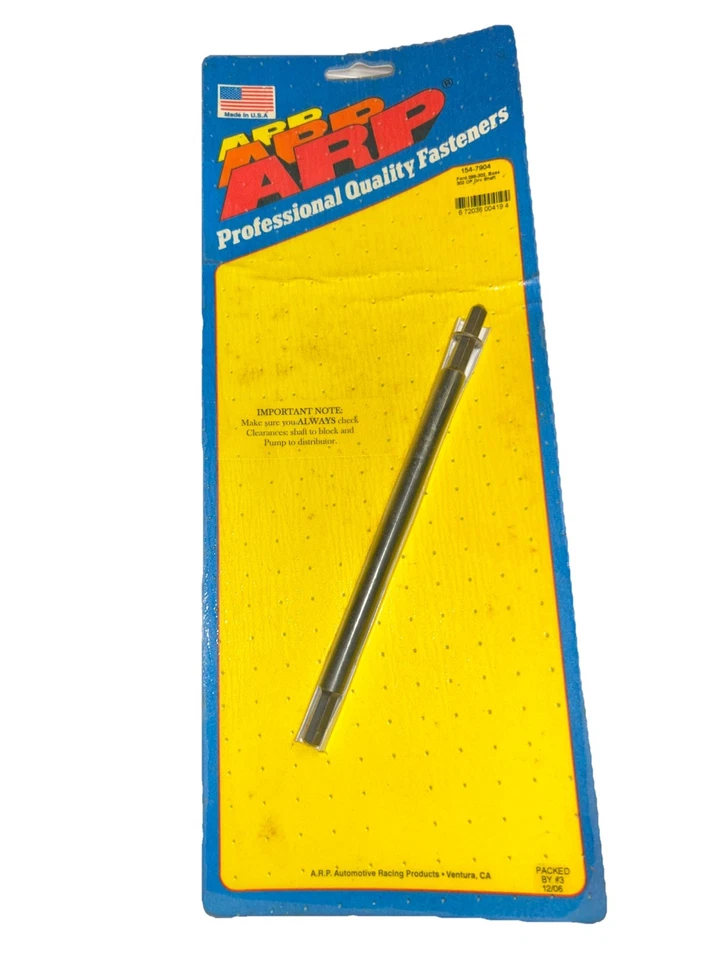 Kit especial de bomba de aceite ARP eje de transmisión negro (154-7904) para Ford 289-302 Boss 302 Foto 1 de 1