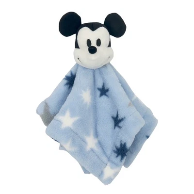 Lambs & Ivy Disney Bebé Mickey Mouse Estrellas Azul Lovey/Manta de Seguridad Foto 1 de 4