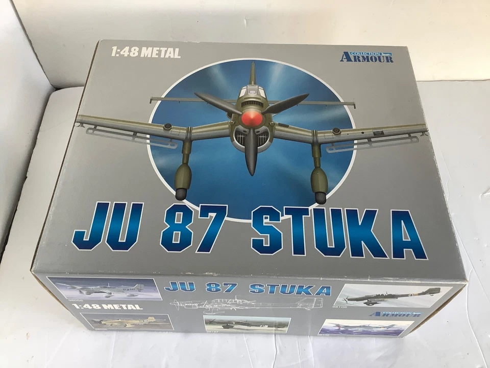 Franklin Mint Armour B11B267 1:48 Junkers Ju87 Stuka Luftwaffe Afrika MIB - Image 1 of 4