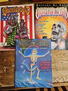 Grateful Dead Magazine Lot of 3 Grateful Dead Masters, Comix, Dupree's Diamond N - Picture 1 of 2