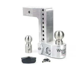 Weigh Safe WS8-2.5 2-1/2 Inch Receiver Trailer Hitch Ball Mount - Bild 1 von 7