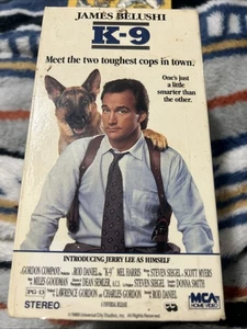K 9 James Belushi VHS  PG-13 Comedy 1989 MCA Home Video - Picture 1 of 2