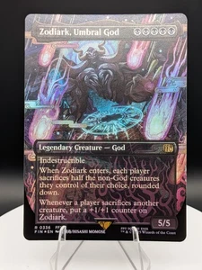 Zodiark, Umbral God Borderless FOIL: Rare 0336: Final Fantasy MTG (NM) - Bild 1 von 2