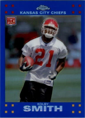 2007 Topps Chrome Blue Refractors #TC197 Kolby Smith - NM-MT - Image 1 of 2