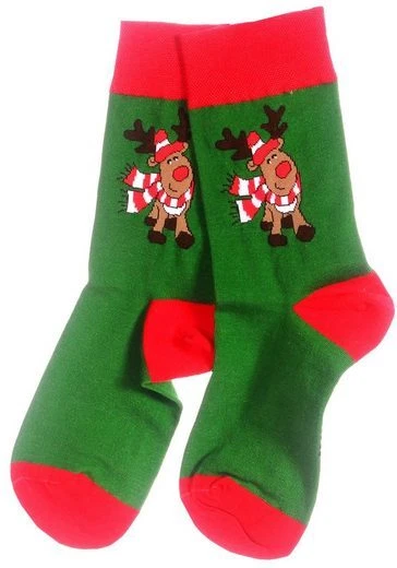 MARTINEX 1 Paar Socken lustige Strümpfe Damen Herren Kinder Weihnachtssocken