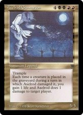Axelrod Gunnarson NM MTG Legends LE Magic Gathering 2B3