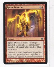MTG: Conflux: Foil: Ignite Disorder