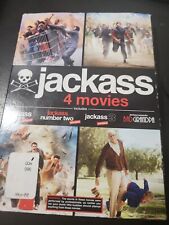 Jackass 4 Movie Collection DVD Set 1, 2, 3 & Bad Grandpa New w Slipcover