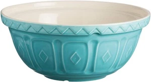 Mason Cash Turquoise Chip Resistant Earthenware 29cm Mixing Bowl - Picture 1 of 5