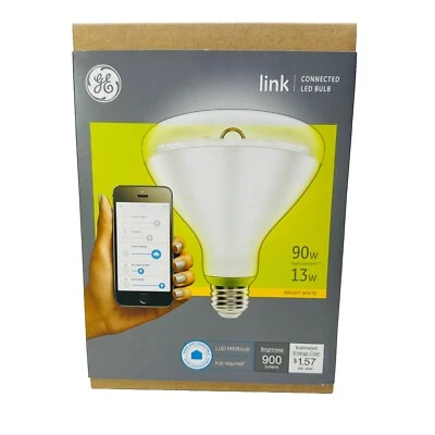 GE Link 13w LED Floodlight Par 38 90W Bright White 900 Lumens 3000K - Image 1 of 4