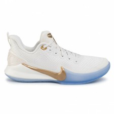 kobe mamba focus white and gold