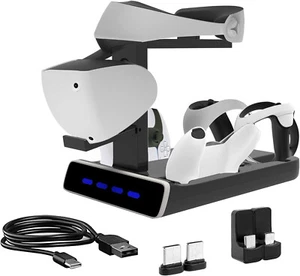 5 in 1 Charging Station Stand for PS VR2. NIB - Picture 1 of 4