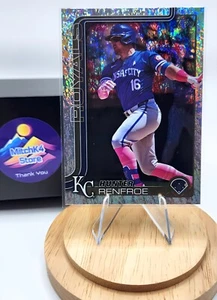 ⚾2025 Topps Series 2⚾ Hunter Renfroe #598 Silver Sand Glitter KC Royals - Picture 1 of 2
