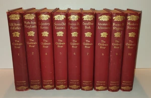 The Children's Hour 1-2 & 4-10 Volume Set 1907 Houghton Mifflin Illustrated - Picture 1 of 15