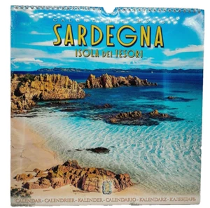 CALENDARIO SARDEGNA 2025 ISOLA DEI TESORI CALENDAR 2025 - Photo 1/2