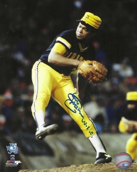 Autographed 8x10 GRANT JACKSON "79 WSC" PITTSBURGH PIRATES photo- w/ Show Ticket - Image 1 of 1