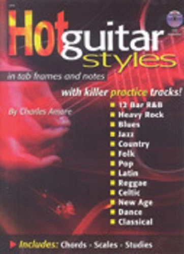 HOT GUITAR STYLES BOOK BY CHARLES AMORE PRICE SLASHED! - Image 1 of 1