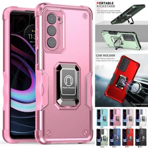 Ring Kickstand Case Cover For Motorola Moto G10 G20 G22 G30 G41 G51 G60 G60S G71 - Picture 1 of 20