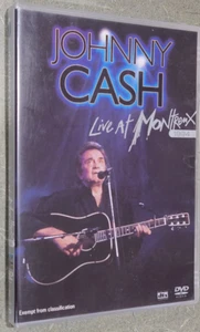 JOHNNY CASH - LIVE AT MONTREUX - DVD - Picture 1 of 2