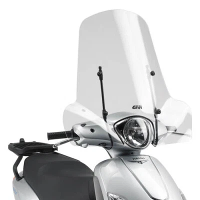 Paravento PIAGGIO Liberty 50-125-150 2016 > 2019 PARABREZZA GIVI Senza Attacchi - Immagine 1 di 4